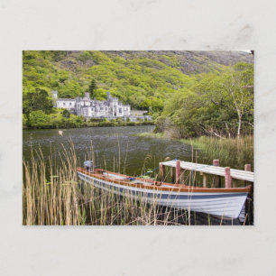 Kylemore Abbey, Ireland. Kylemore Abbey is Postcard