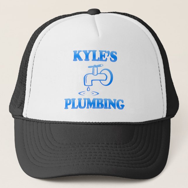 Kyle's Plumbing Trucker Hat (Front)