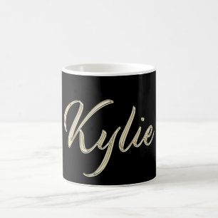 Kylie white Handwriting Tasse Kaffeetasse Coffee Mug
