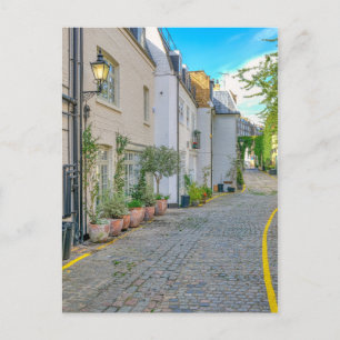 Kynance Mews, Kensington, London UK Postcard