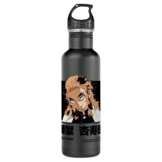 Kyojuro Rengoku Desing = DEMON SLAYER = Manga Pane 710 Ml Water Bottle