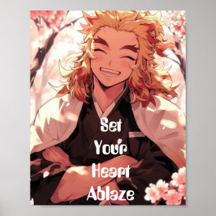 Kyojuro Rengoku Poster 