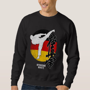 Kyokushin Germany Karate german flag Kyokushinkai Sweatshirt