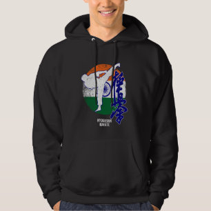 Kyokushin India Karate Indian flag Kyokushinkai Do Hoodie
