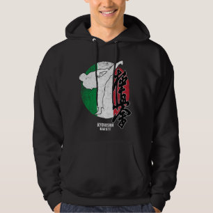 Kyokushin Italy Karate Italian flag Kyokushinkai D Hoodie