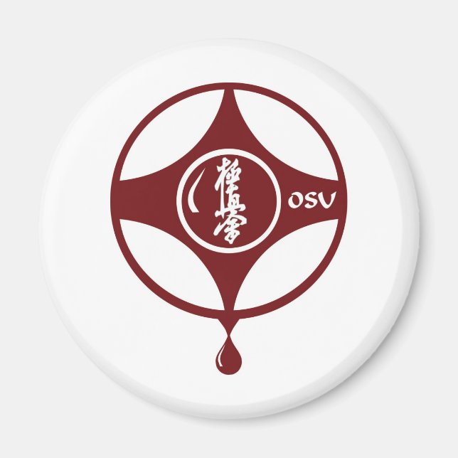 Kyokushin KANKU Magnet (Front)