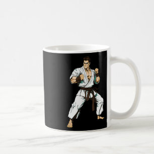 Kyokushin Karate Fighter - Japanese Martial Arts Coffee Mug