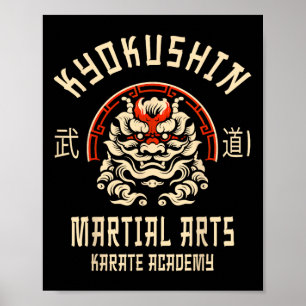 Kyokushin Karate Japanese Martial Arts  Poster