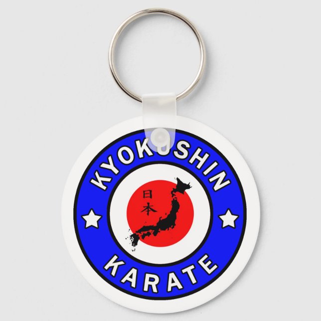 Kyokushin Karate Key Ring (Front)
