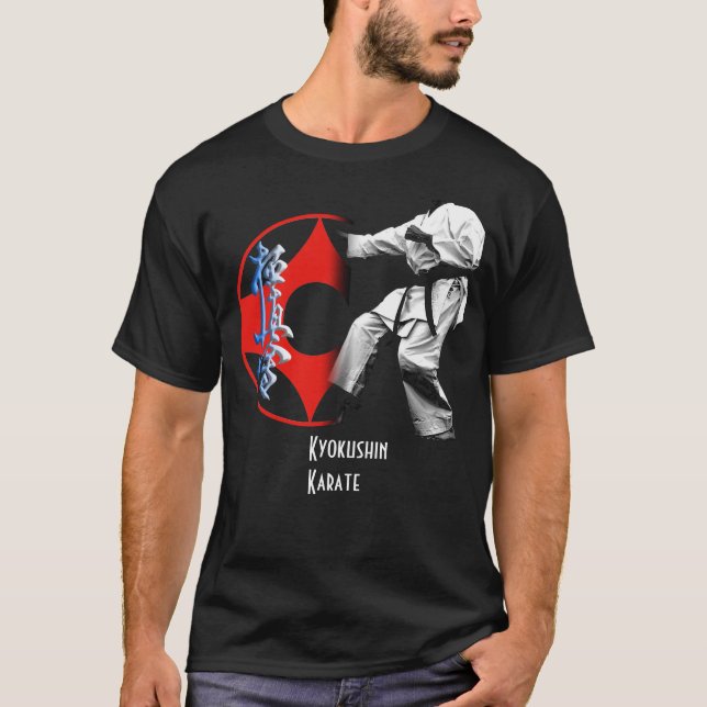 Kyokushin Karate Kumite Hajime - Karate T-Shirt (Front)