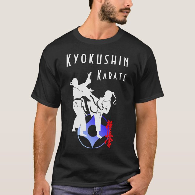 Kyokushin Karate Kumite Scene Budo T-Shirt (Front)