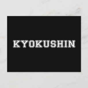 Kyokushin Karate Postcard
