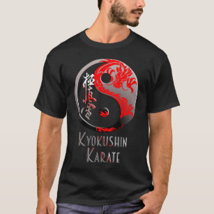 Kyokushin Karate Red Dragon - Martial Arts Budo T-Shirt
