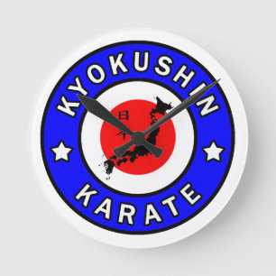 Kyokushin Karate Round Clock