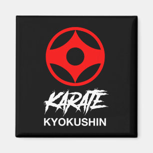 Kyokushin Karate Symbol Kyokushinkai Dojo Training Magnet