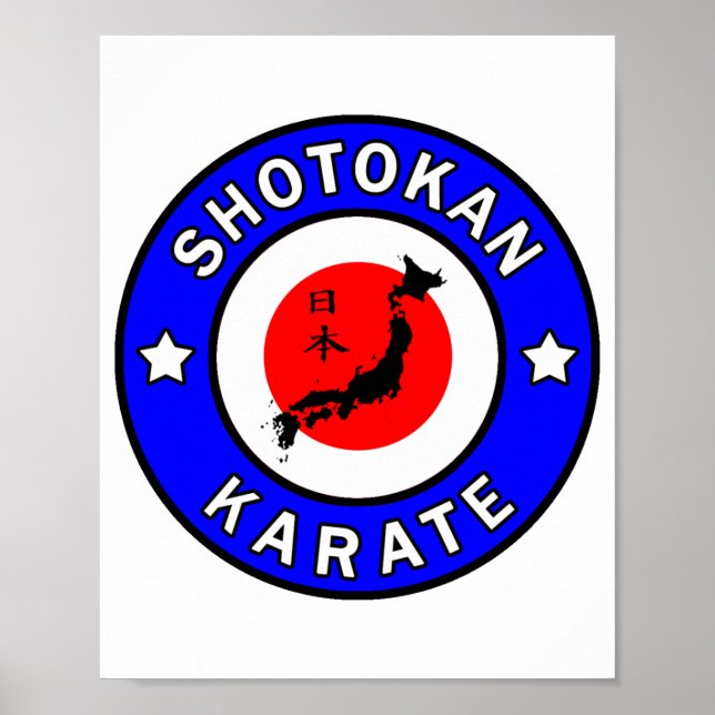 Kyokushin Karate T Shirt  Poster (Front)