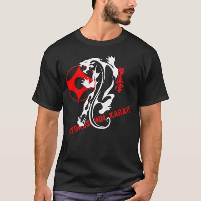 Kyokushin Karate Tiger Prowess - Budo T-Shirt (Front)