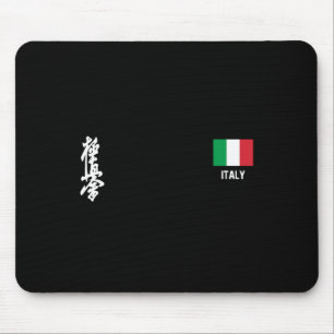 Kyokushinkai Karate Italy Dojo Training Italian Fl Mouse Pad