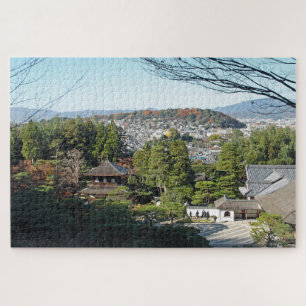 Kyoto & Ginkaku-ji temple, Japan 1014-pc Jigsaw Puzzle