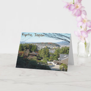 Kyoto & Ginkaku-ji temple, Japan Card