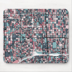 Kyoto Japan Map Mouse Pad