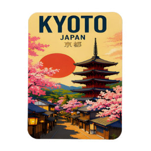 Kyoto Japan Temples, Gardens & Ancient Capital  Magnet
