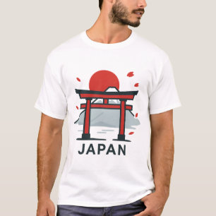 Kyoto Japan Torii Gate T-Shirt Japanese Travel