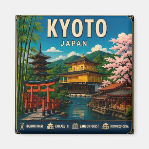 🧲 Kyoto Japan Travel Keepsake For Every Journey  Magnet