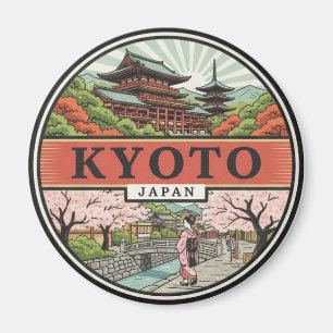 Kyoto Japan Travel Yasaka Shrine Magnet