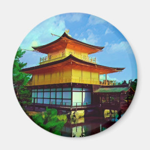 Kyoto - KINKAU - Golden Pavillion Magnet