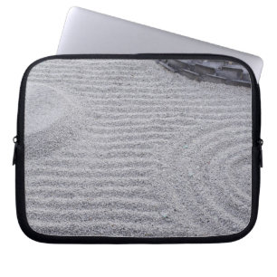 Kyoto, Kodai-ji Temple, Raked Sand Patterns Laptop Sleeve