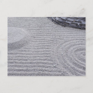 Kyoto, Kodai-ji Temple, Raked Sand Patterns Postcard