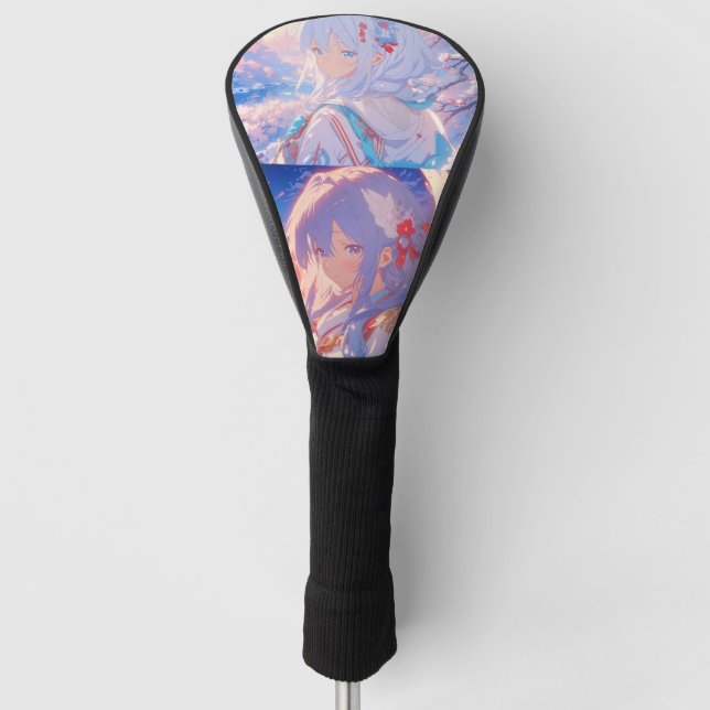 Kyoto Momiji Girl |京都・紅葉Girl Golf Head Cover (Front)