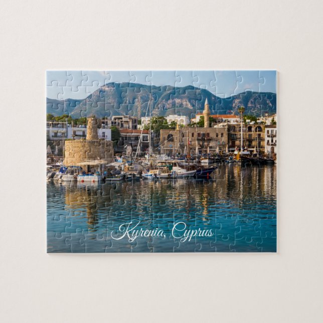 Kyrenia, Cyprus: Harbour Jigsaw Puzzle (Horizontal)