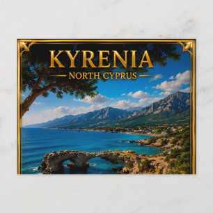 Kyrenia North Cyprus Island Journey Postcard