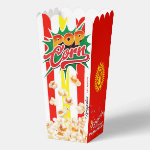 Kyrgyzstan flag favour box
