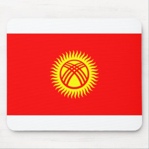 Kyrgyzstan Flag Mouse Pad