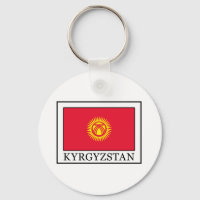 Kyrgyzstan keychain