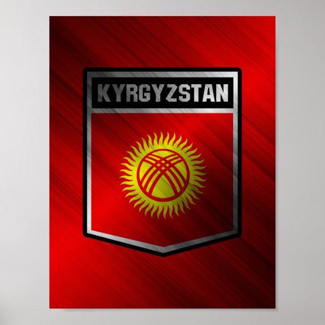 Kyrgyzstan Poster (Front)