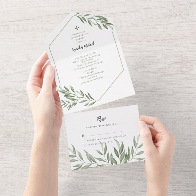 Kyriakos All in One Invitation (Tearaway)