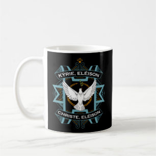 Kyrie Eleison Christe Traditional Latin Mass Lord Coffee Mug