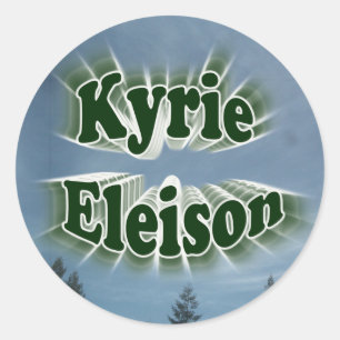 Kyrie Eleison Sticker