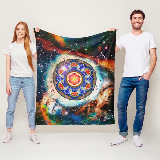 Kyron Orbz Fleece Blanket (In Situ)