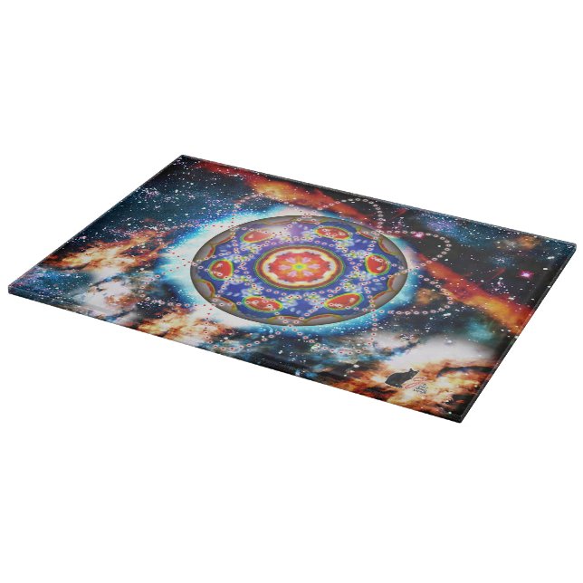 Kyron Orbz Kaleid Cutting Board (Corner)