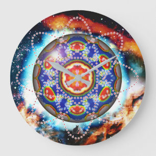 Kyron Orbz  Large Clock