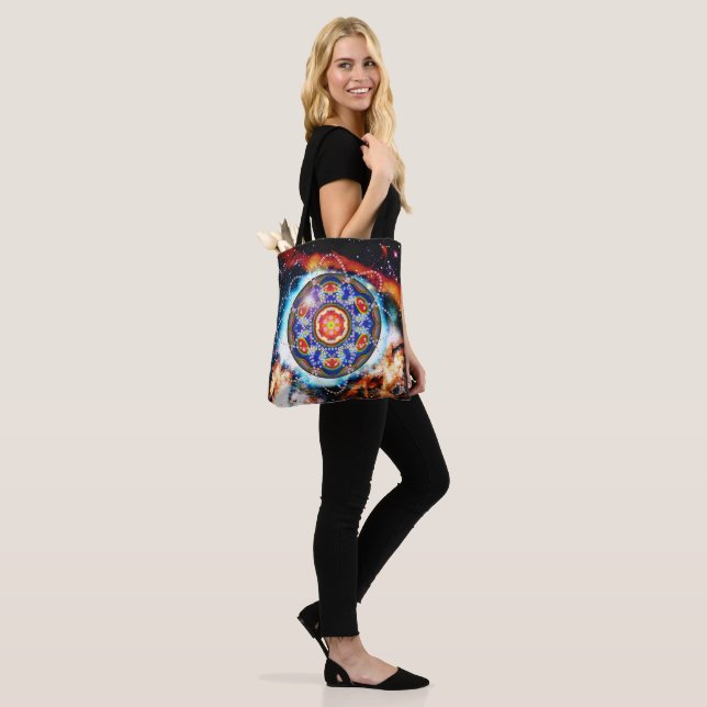 Kyron Orbz Tote Bag (On Model)