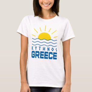 Kythnos Greece Sunshine And Sea Waves Women's T-Shirt