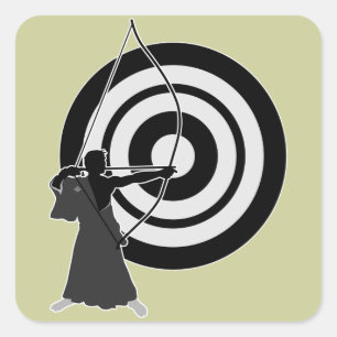 Kyudo3 Square Sticker