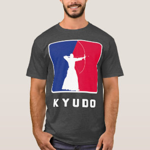 Kyudo Kyujutsu Archery Samurai Japan Bow  (2) T-Shirt