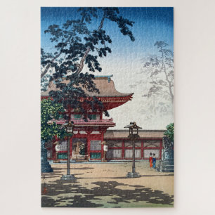 Kyushu Hakozaki Hachimangu Shrine by Tsuchiya Koit Jigsaw Puzzle